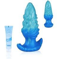 5.3'' Small Beginner Monster Silicone Dildo Anal Plug Strecher Trainer Butt Plug Sex Toy,T Base Fantasy Monster Butt Plug Anal Plug,Prostate Plug Anal