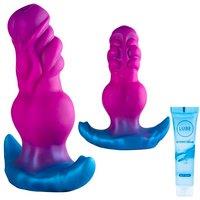 5.7 inch Small Beginner Monster Silicone Dildo Wearable Butt Plug Women Soft Anal Plugs Dildo, Anal Dildos Anal Sex Toy for Adult, Long-Term Wear Butt