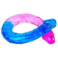 16.9 Inch Big Double-Ended Dildo Huge Realistic Double Dongs Flexible & Bendable Doubles Sided Dildos Penis Cock Anal Butt Plug Massager G-Spot Adult