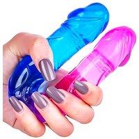 9.4 inch Small Double Dongs Dildo Realistic Double-Ended Dildo, Flexible & Bendable Doubles Sided Dildos Penetrating G spot Anal Long Dildos Women Les