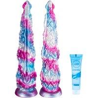 12.6'' Big Fantasy Tentacle Dildo Sex Toys Anal Adult Sex Toy, Strong Suction Cup Monster Dildo Anal Toys for C U G-Spot Stimulation, Silicone Horse D