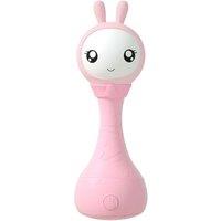 alilo Talking Bunny Baby Singing Musical Rattle, ABC/Number/Notes Learning, Mimicking Toys Repeats What You Say, Preloaded 90+ Quality Audio Content,