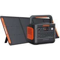 Jackery Explorer 1000 v2+ 200W Solar Panel Portable Power Station(2024 New),1070Wh LiFePO4 Battery,1500W AC/100W USBC Output, 1 Hr Fast Charge, Solar