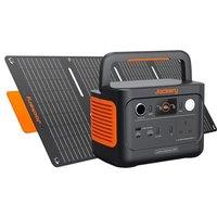 Jackery Solar Generator 240 v2 + 40Wmini 2024 New Version, 256Wh LiFePO4 Battery 230V/300W 256Wh Solar Generator, Emergency Backup for Outdoors/Picnic