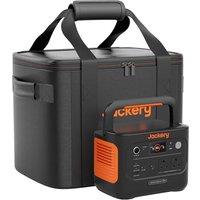 Jackery Explorer 1000V2 Portable Power Station (2024) + Storage Bag, 1070Wh LiFePO4, 1500W AC & 100W USBC, 1Hour Fast Charge, Solar Generator for Ca