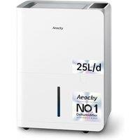 Max 25L/d Dehumidifier for Home, AEOCKY Applicable to 200m (50m), Smart Compressor Dehumidifier with Drain Hose, for Drying Clothes, Bedroom, Bath