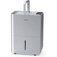 AEOCKY Max 25L/d Dehumidifier for Home, Applicable to 200m (50m), Smart Compressor Dehumidifier with Drain Hose, for Drying Clothes, Bedroom, Bath