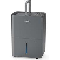 Max 25L Dehumidifier for Home, Applicable to 200m (50m), Smart Compressor Dehumidifier with Drain Hose, for Drying Clothes, Bedroom, Bathroom, Bas