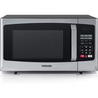 Toshiba 800w 23L Microwave Oven with Digital Display, Auto Defrost, OneTouch Express Cook, 6 PreProgrammed Auto Cook Settings, and Easy Clean  Stai