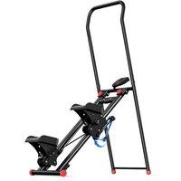 MERACH Stair Stepper, New Version Vertical Climber for Full-Body Workout, Foldable Cardio Stair Climber for Home Gym Exercise Red