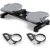 MERACH Waist Twister Board, Ab Twister Board for Women With 2 Resistance Ropes for Slim Waist and Core Ab Exercise, Max 136KG, Noiseless Home Gym Exer