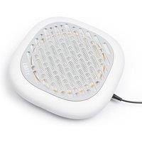 Nail Dust Collector Machine 130W New Strong Power Nail Dust Collector Powerful Suction Extractor Fan for Manicure, Professional Nail Filter (Grey)