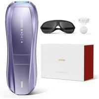 Ulike Air 10 IPL Hair Removal Device, Laser Hair Removal Device Pain-Free Ice Cooling and Permanent Hair Reduction, Dual Lights, Skin Sensor & USHR Mo