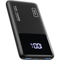 INIU Power Bank, Slim 22.5W PD Fast Charging Portable Charger, USB C in&out 10000mAh Battery Pack, Travel Essentials Powerbank, Mobile Phone Charger f
