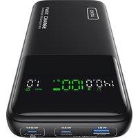 INIU 140W 27000mAh Portable Charger for Laptop & Phone, Mini Power Bank with PD QC Fast Charging (USB-C in/Out) - High Capacity Electronics Battery Pa