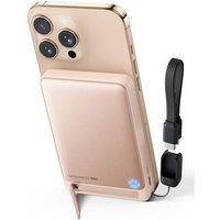 INIU Qi2 Certified Magnetic 45W Power Bank, Slim 10000mAh Fast Charging Portable Charger, with USB C in&Out Cable, Battery Phone Charger for iPhone 16