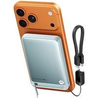 INIU Qi2 Certified Magnetic 45W Power Bank, Slim 10000mAh Fast Charging Portable Charger, with USB C in&Out Cable, Battery Phone Charger for iPhone 16