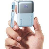 INIU Mini Power Bank, 45W Fast Charging 10000mAh Battery Pack USB C Input & Output Portable Charger, Small Portable Battery Bank for iPhone 16/15/14/1