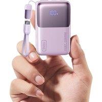 INIU Mini Power Bank, 45W Fast Charging 10000mAh Battery Pack USB C Input & Output Portable Charger, Small Portable Battery Bank for iPhone 16/15/14/1