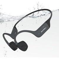 Swimming Headphones, IP68 Waterproof Open-Ear Bone Conduction Sport Headphones, Bluetooth 5.4 & MP3 Mode, for Swimmers, Triathletes, and Fitness Enthu