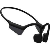 Bone Conduction Headphones - 15H Playtime, IPX6 Waterproof Sport Headphones, 27g Lightweight Open Ear Design for Running & Gym, Black