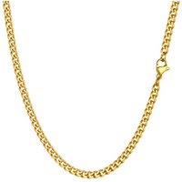 PROSTEEL Men Sturdy Cuban Chain Necklace, 3/6/9/12mm, 14" 18" 20" 22" 24" 26" 28" 30" Length, Gold Plated/316L Stainless Steel/Black (Send Box) 51.0 C