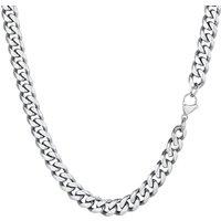 PROSTEEL Men Sturdy Cuban Chain Necklace, 3/6/9/12mm, 14" 18" 20" 22" 24" 26" 28" 30" Length, Gold Plated/316L Stainless Steel/Black (Send Box) 46.0 C