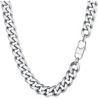 PROSTEEL Men Sturdy Cuban Chain Necklace, 3/6/9/12mm, 14" 18" 20" 22" 24" 26" 28" 30" Length, Gold Plated/316L Stainless Steel/Black (Send Box) 51.0 C