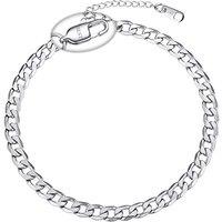 PROSTEEL Anklet for Women Adjustable Ankle Bracelet Cuban Link Foot Chain Summer Beach Jewellery Silver/Gold Plated/Black 316L Stainless Steel (Send G