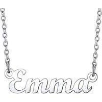 PROSTEEL Personalized Name Necklace Custom Name Pendant Dainty Jewellery Presents Gift for Women Girls Teenage Her, Stainless Steel/Gold Platd -Send G