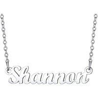 PROSTEEL Personalized Name Necklace Custom Name Pendant Dainty Jewellery Presents Gift for Women Girls Teenage Her, Stainless Steel/Gold Platd -Send G