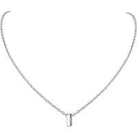 PROSILVER Sterling Silver Initial Necklace for Women,Letters A-Z 26 Alphabet Pendant, Adjustable Chain with S925 Stamp -Send Gift Box