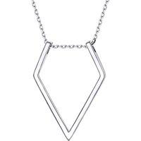 PROSILVER Women Silver Elegant Necklace, with Birthstone Jewelry-Send Gift Box