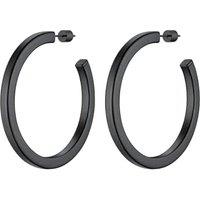 PROSTEEL Hoop Earrings for Women 30/40/60/80MM Large Chunky Open Hoops Hypoallergenic Steel Hoop Earrings for Ladies, Gold Plated/Silver/Black -With G