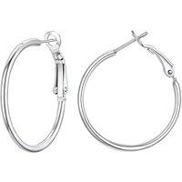 PROSTEEL Hoop Earrings for Women Large Hypoallergenic Lightweight 2MM Thin Big Hoops for Women Ladies 20/30/40/50/60/70/80/90/100MM - With Gift Box Si