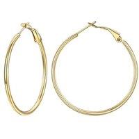 PROSTEEL Hoop Earrings for Women Large Hypoallergenic Lightweight 2MM Thin Big Hoops for Women Ladies 20/30/40/50/60/70/80/90/100MM - With Gift Box Go