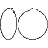 PROSTEEL Hoop Earrings for Women Large Hypoallergenic Lightweight 2MM Thin Big Hoops for Women Ladies 20/30/40/50/60/70/80/90/100MM - With Gift Box Bl