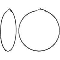 PROSTEEL Hoop Earrings for Women Large Hypoallergenic Lightweight 2MM Thin Big Hoops for Women Ladies 20/30/40/50/60/70/80/90/100MM - With Gift Box Bl