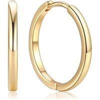 PROSTEEL Huggie Hoop Earrings for Women, Hypoallergenic 925 Sterling Silver Post Lightweight Small Sleeper Cartilage Earrings Tiny Hoops 8/10/12/14/15