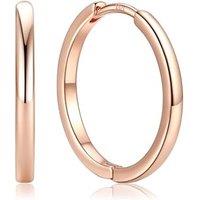 PROSTEEL Huggie Hoop Earrings for Women, Hypoallergenic 925 Sterling Silver Post Lightweight Small Sleeper Cartilage Earrings Tiny Hoops 8/10/12/14/15