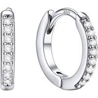 PROSTEEL Huggie Hoop Earrings for Women, Hypoallergenic 925 Sterling Silver Post Lightweight Small Sleeper Cartilage Earrings Tiny Hoops 8/10/12/14/15