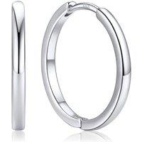 PROSTEEL Huggie Hoop Earrings for Women, Hypoallergenic 925 Sterling Silver Post Lightweight Small Sleeper Cartilage Earrings Tiny Hoops 8/10/12/14/15