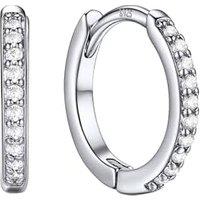 PROSTEEL Huggie Hoop Earrings for Women, Hypoallergenic 925 Sterling Silver Post Lightweight Small Sleeper Cartilage Earrings Tiny Hoops 8/10/12/14/15