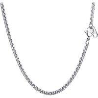 PROSTEEL Box Chain Necklace for Men Women Thin Chain 3MM 18"-30" Length Silver/Gold/Black 316L Stainless Steel Jewellery (Send Gift Box) 32"(81 CM) 3m