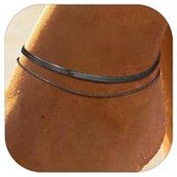 PROSTEEL Anklet for Women, Adjustable Waterproof Ankle Bracelets, Heart/Bead/Snake/Cuban Foot Chain 316L Stainless Steel for Beach Summer with Gift Bo