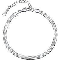 PROSTEEL Anklet for Women Adjustable Ankle Bracelet Cuban Link Foot Chain Summer Beach Jewellery Silver/Gold Plated/Black 316L Stainless Steel (Send G