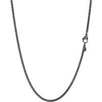 PROSTEEL Wheat Chain for Men 2/3mm Silver/Gold Plated/Black Stainless Steel Thin Chain for Pendant Necklace 18"-30" Length (Send Gift Box)