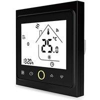 MOES Smart Thermostat WiFi Room Temperature Controller for Electric Underfloor Heating Smart Life APP Remote Control Compatible with Alexa Google Home