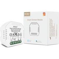 MOES Tuya WiFi Smart Light LED Dimmer Switch Module, Smart Life/Tuya App Wireless Remote Control, Compatible with Alexa Echo and Google Home, 1/2 Way,