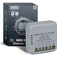MOES Smart ZigBee Dimmer Switch Module, Requires MOES Gateway, Mini Design, Supports App Voice Alexa Google Home Remote Control, Dual Switch Networkin